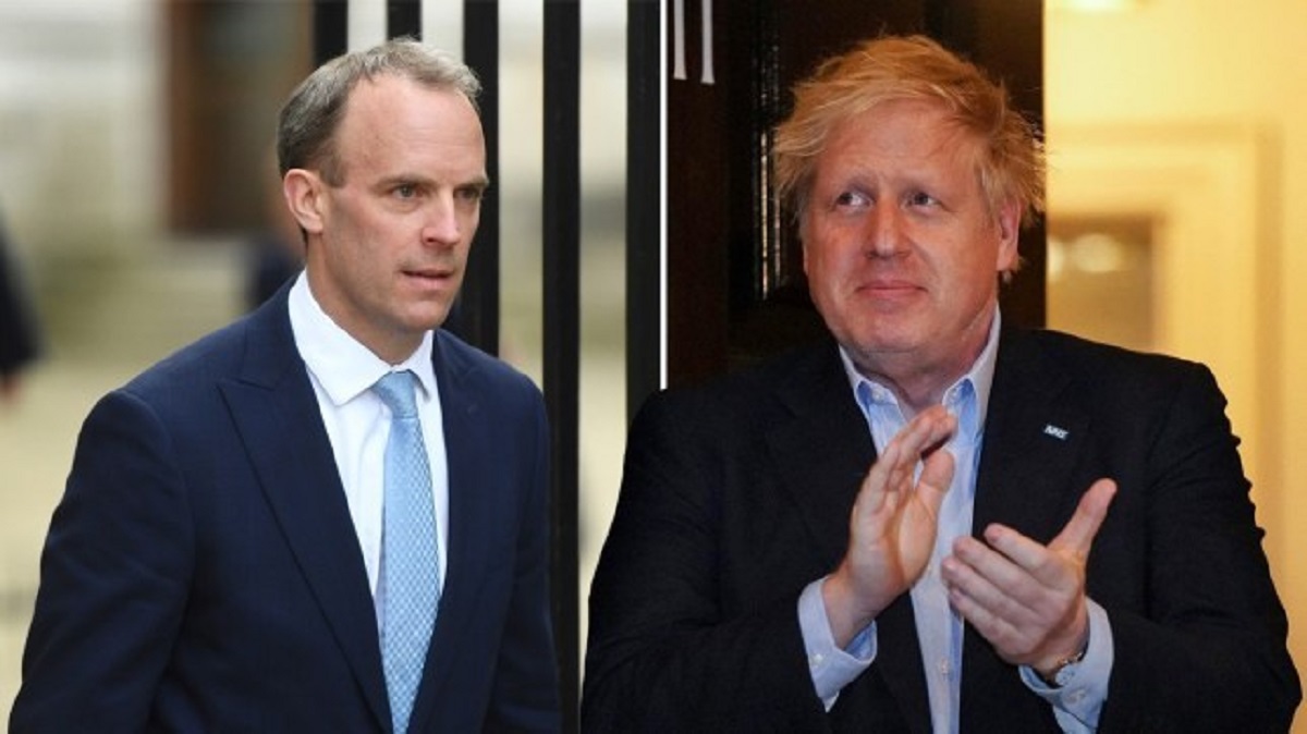 Dominic Raab Boris Johnson