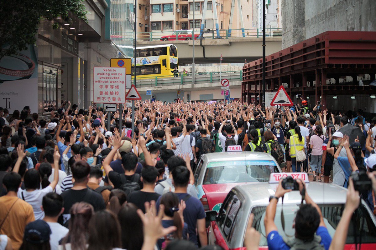 protests in Hong Kong