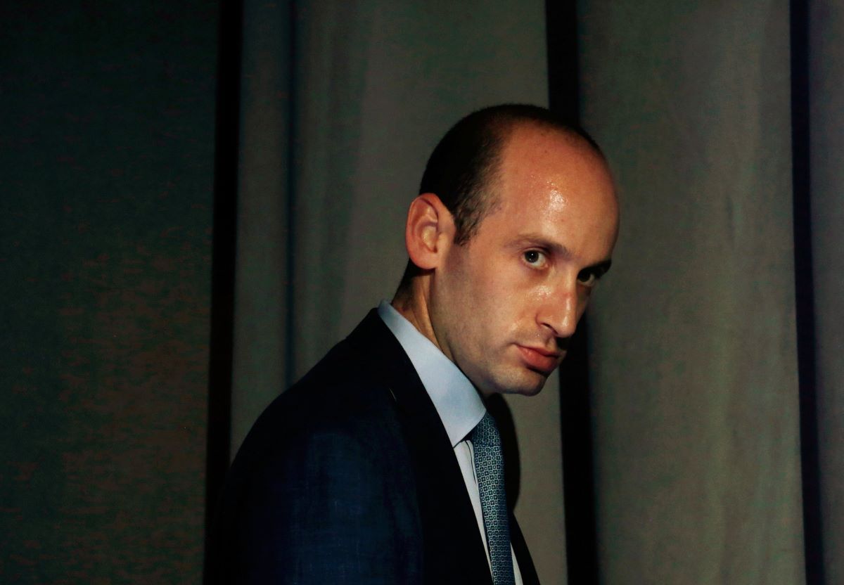 Stephen Miller tests positive