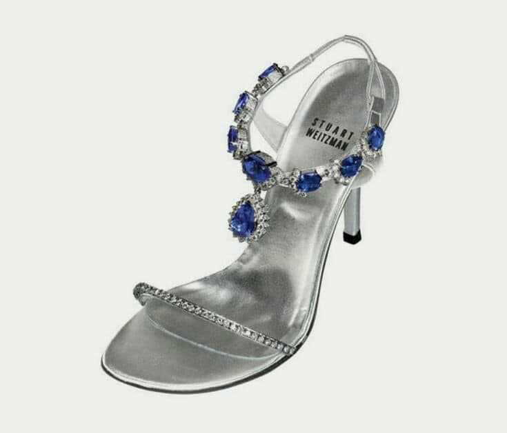 Tanzanite Heels