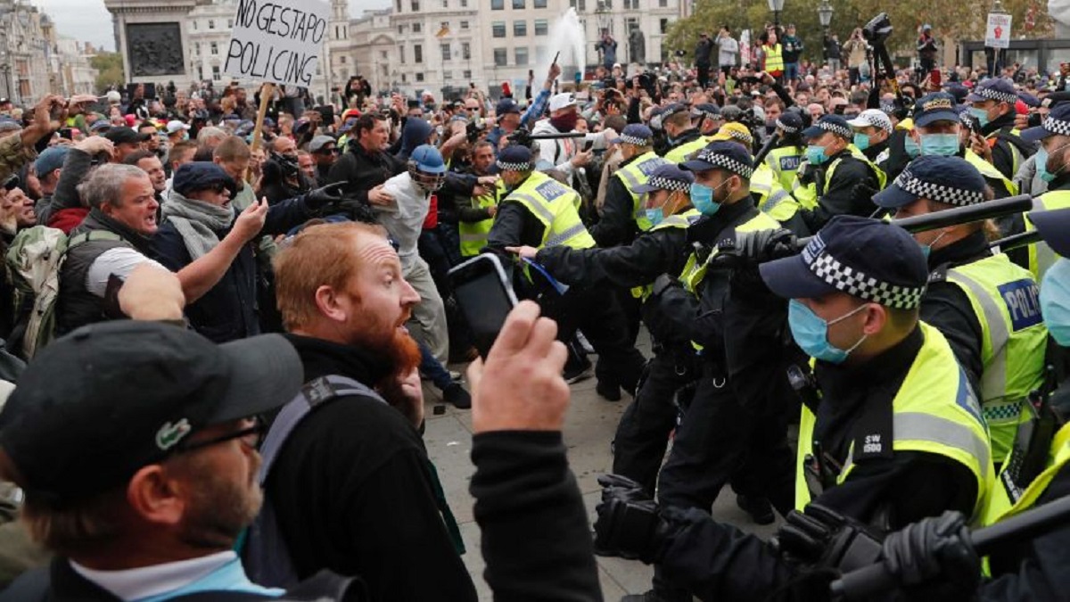 london protest