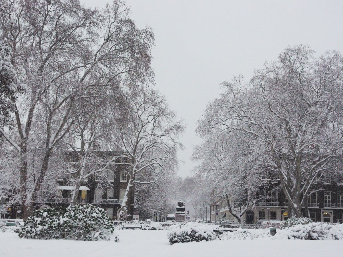 london snow