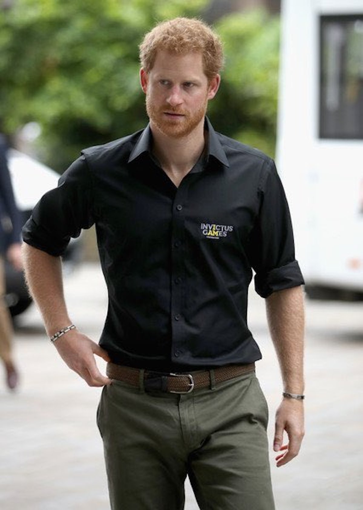 prince harry stays in britain for the queens birthday