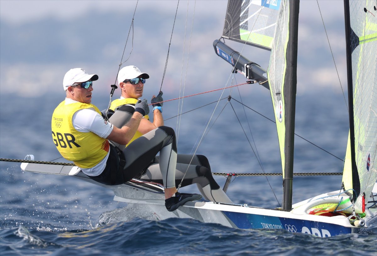 team gb sailing tokyo 1